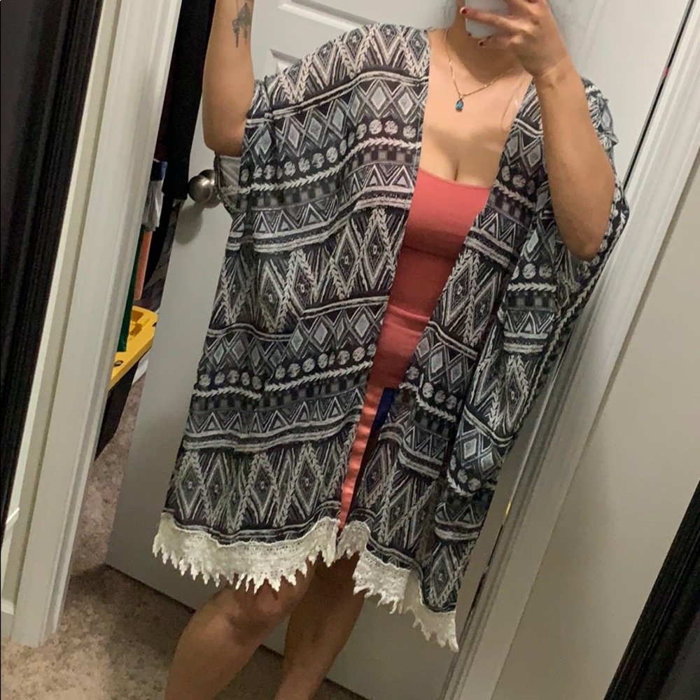 AZTECA BOHO KIMONO